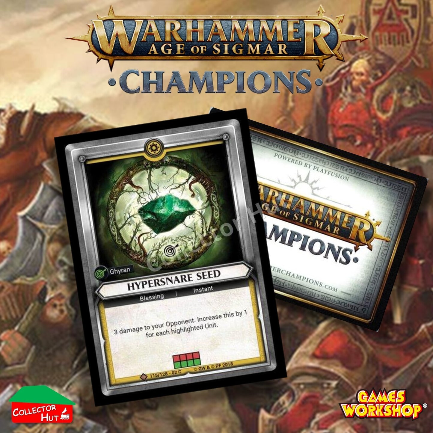 Warhammer Age of Sigmar: Champions Wave 2 ONSLAUGHT FOIL Cards CHOOSE SINGLES
