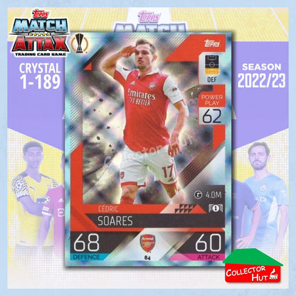 Topps Match Attax Europa Champions League 2022/23 Crystal Parallel Cards 1-189