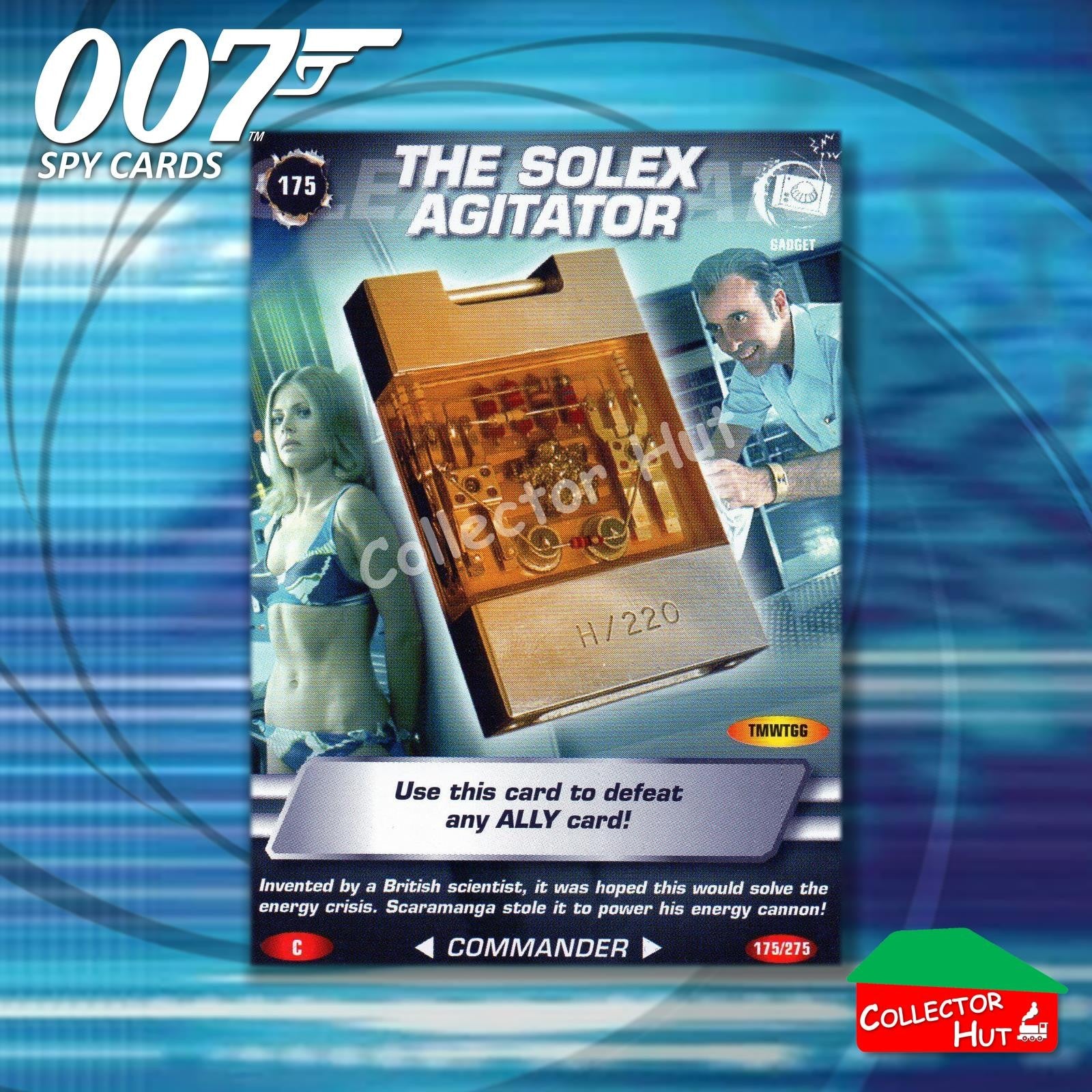 James Bond 007 Commander Spy Cards BASE COMMON YOU CHOOSE