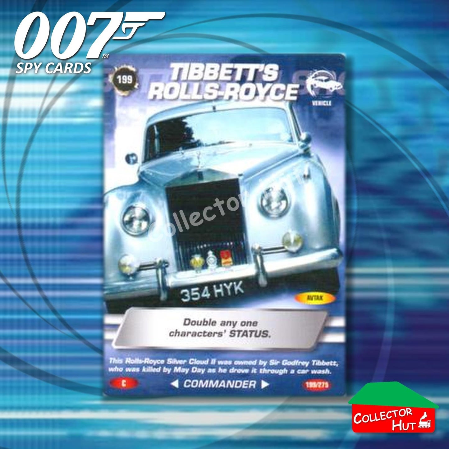 James Bond 007 Commander Spy Cards BASE COMMON YOU CHOOSE
