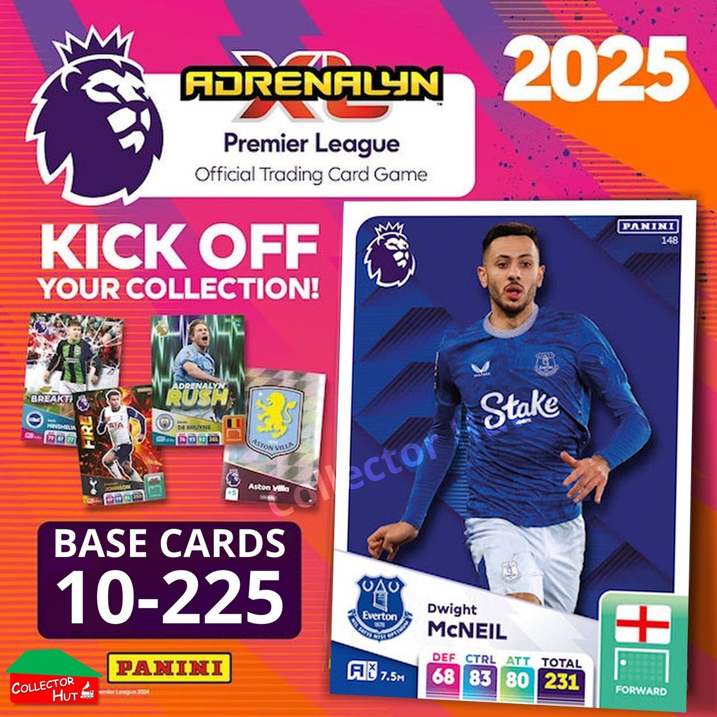 Panini Adrenalyn XL Premier League 2025 2024/25 Base & Foils #10-225