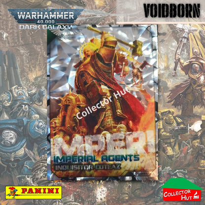 PANINI Warhammer 40,000 Dark Galaxy Parallel Trading Card Crusade Vanguard Purge