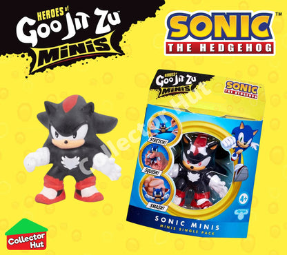 Heroes of Goo Jit Zu Sonic the Hedgehog Minis Stretchy Sensory Toys to Collect!