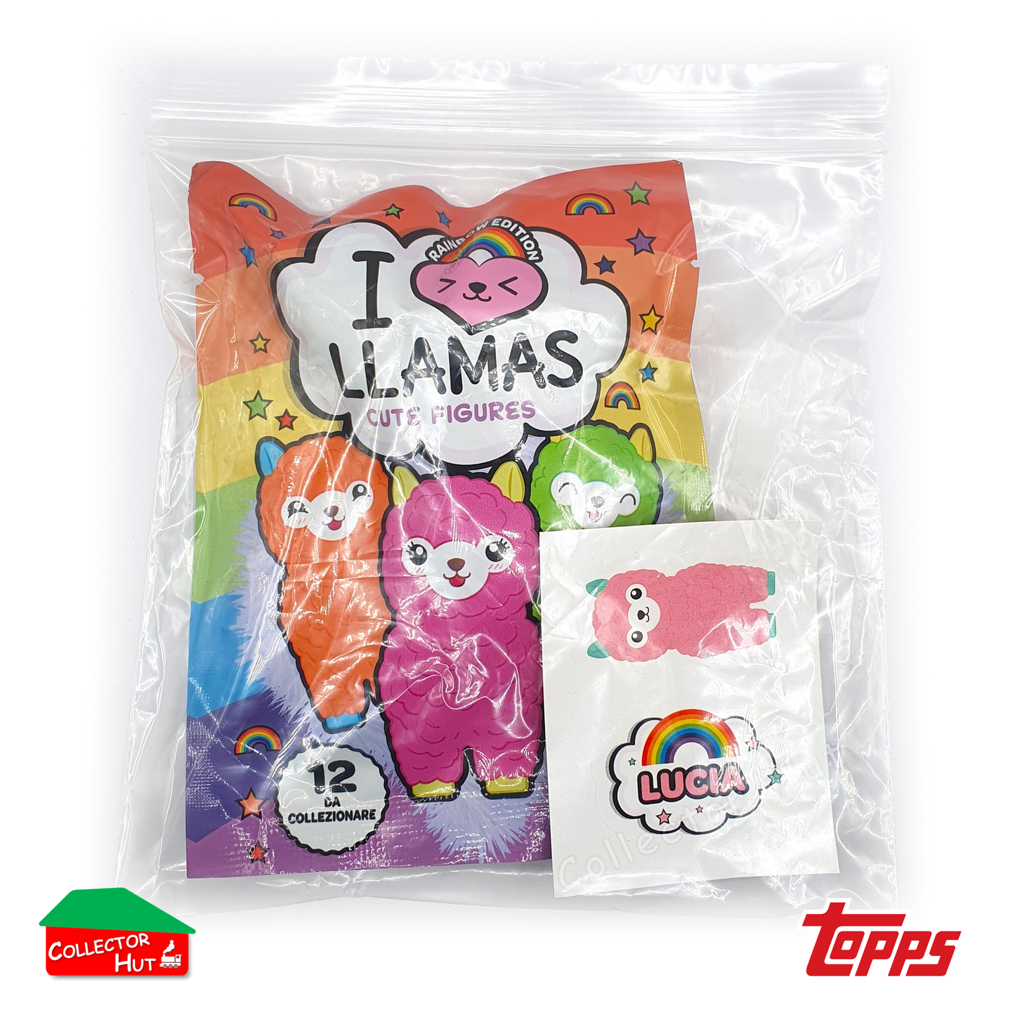 Topps I Love Llamas RAINBOW EDITION Cute Blind Bag Mini Figures