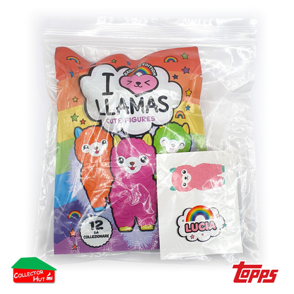 Topps I Love Llamas RAINBOW EDITION Cute Blind Bag Mini Figures