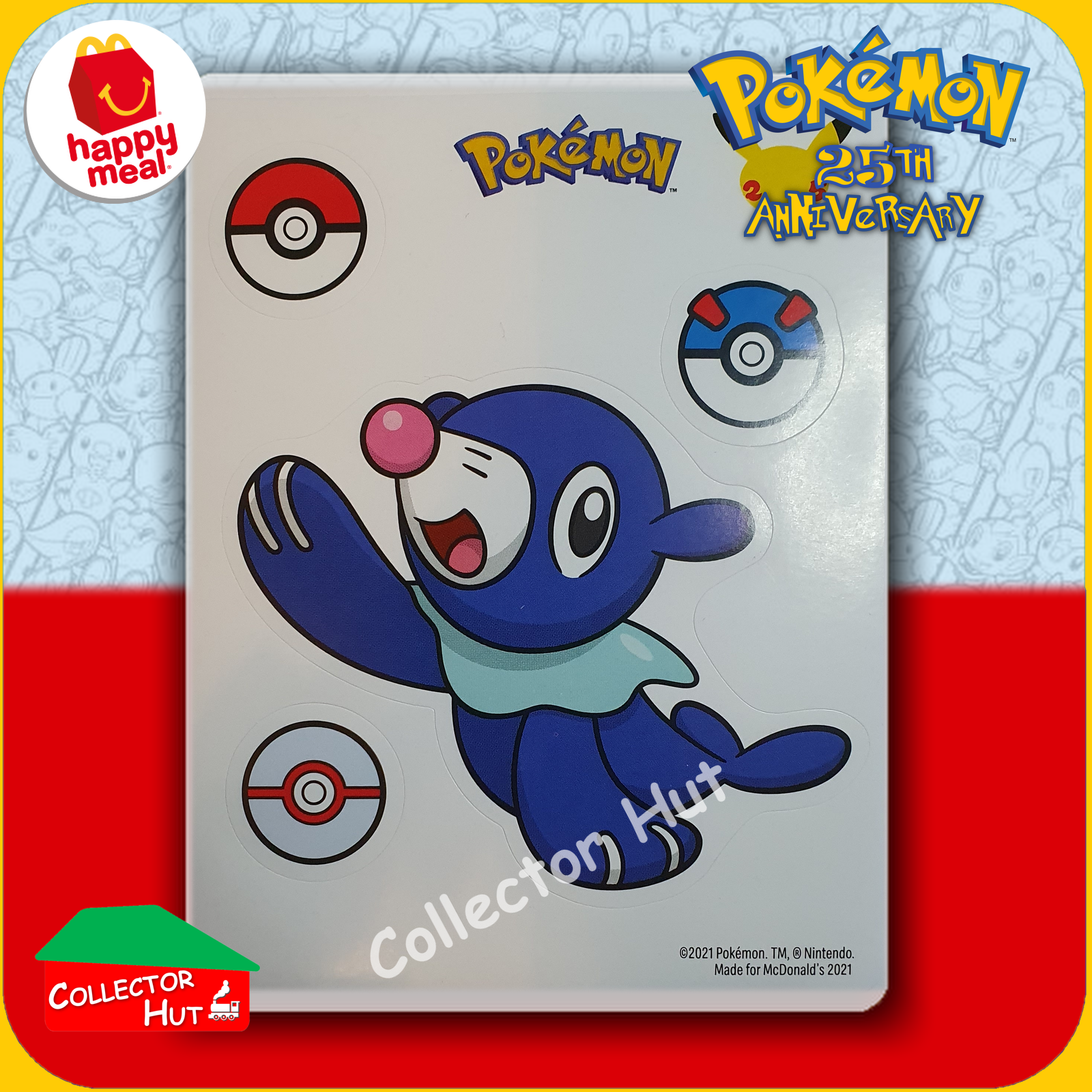 McDonald's Happy Meal 2021 Pokémon 25th Anniversary Trading Cards You Choose