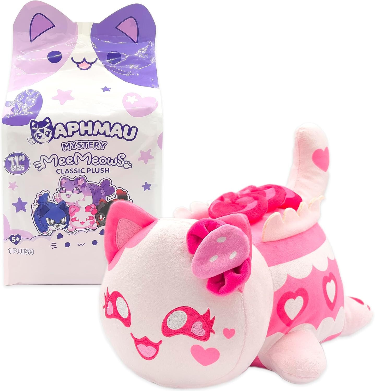 Aphmau MeeMeows Mystery 28cm 11" Plush Aphmau & Friends IDENTIFIED You Choose