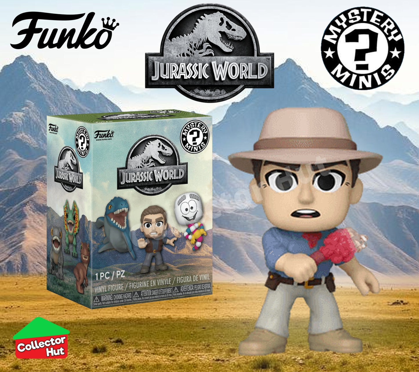 Jurassic World Funko Mini Mystery Figures IDENTIFIED