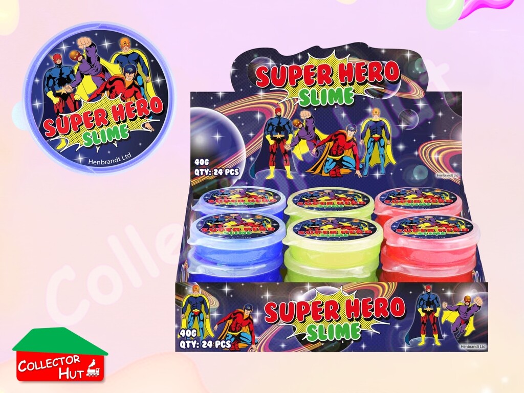 Creative Play Slime Pots for Kids Sensory Activity Toy Assorted Colours