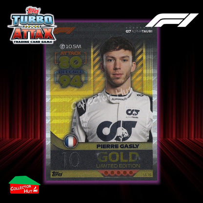 Topps Turbo Attax Formula 1 F1 2022 Limited Edition, 100 Club & Foil Cards