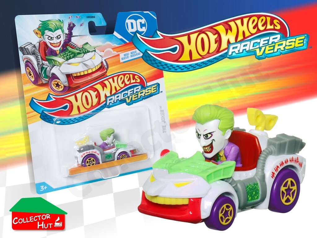 Hot Wheels RacerVerse Racer Verse Die Cast Character Race Cars