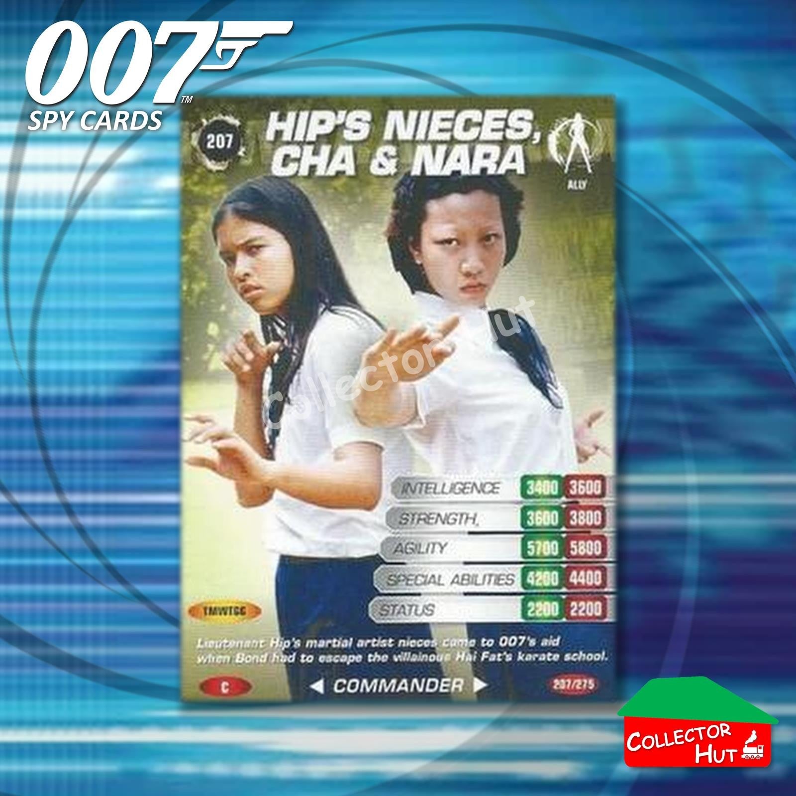 James Bond 007 Commander Spy Cards BASE COMMON YOU CHOOSE