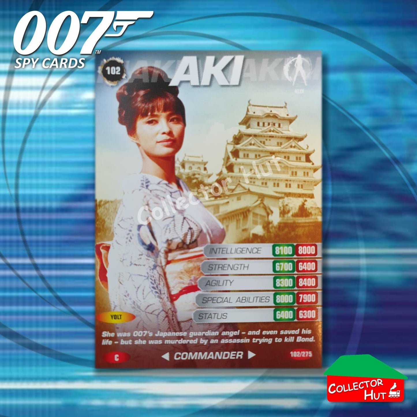 James Bond 007 Commander Spy Cards BASE COMMON YOU CHOOSE