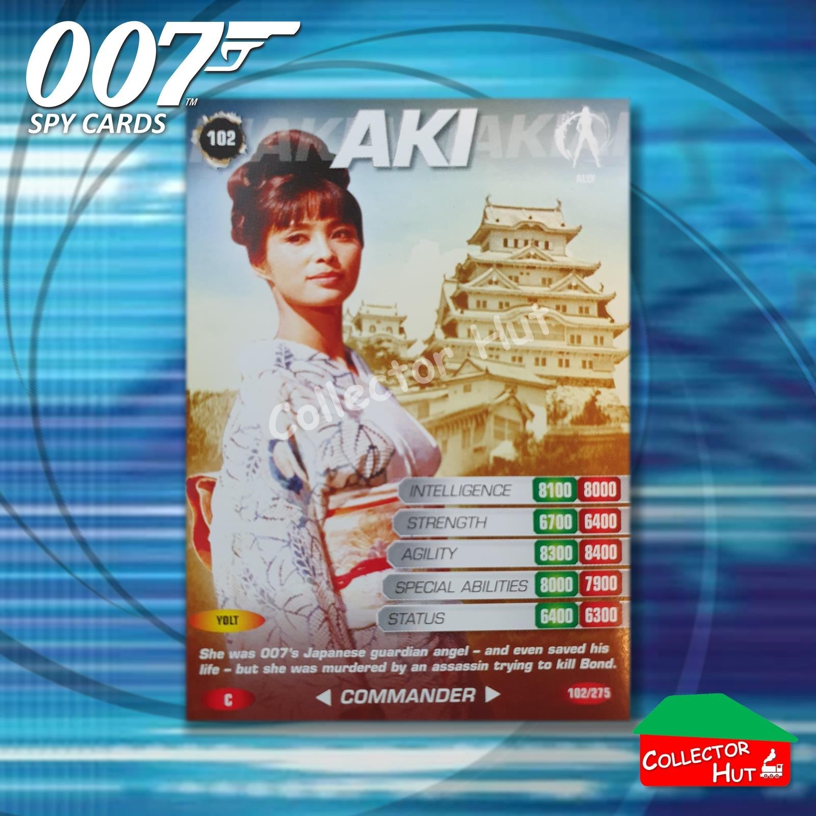 James Bond 007 Commander Spy Cards BASE COMMON YOU CHOOSE