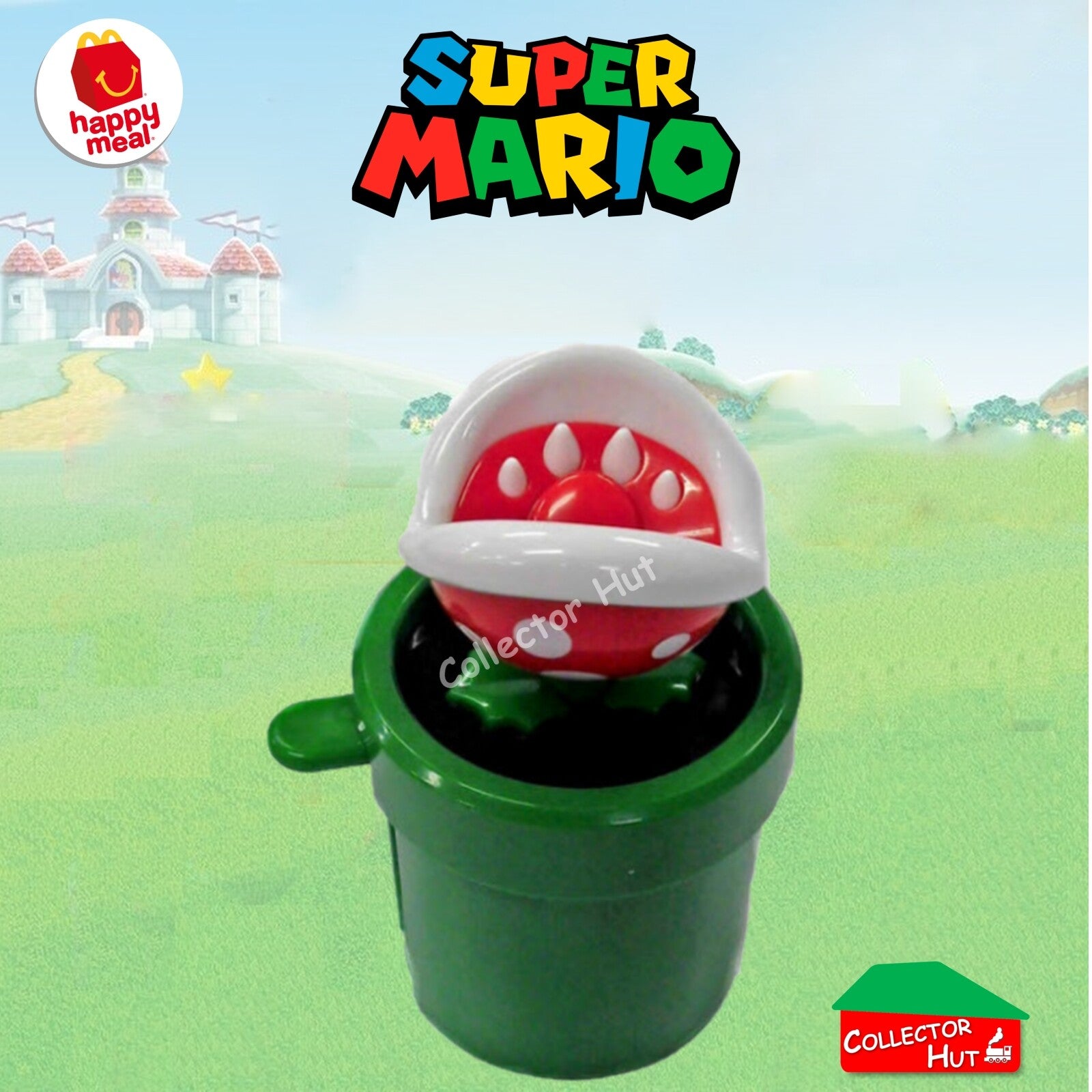 McDonald's Happy Meal Super Mario 2017 Plastic Toys Figurines New & Sealed