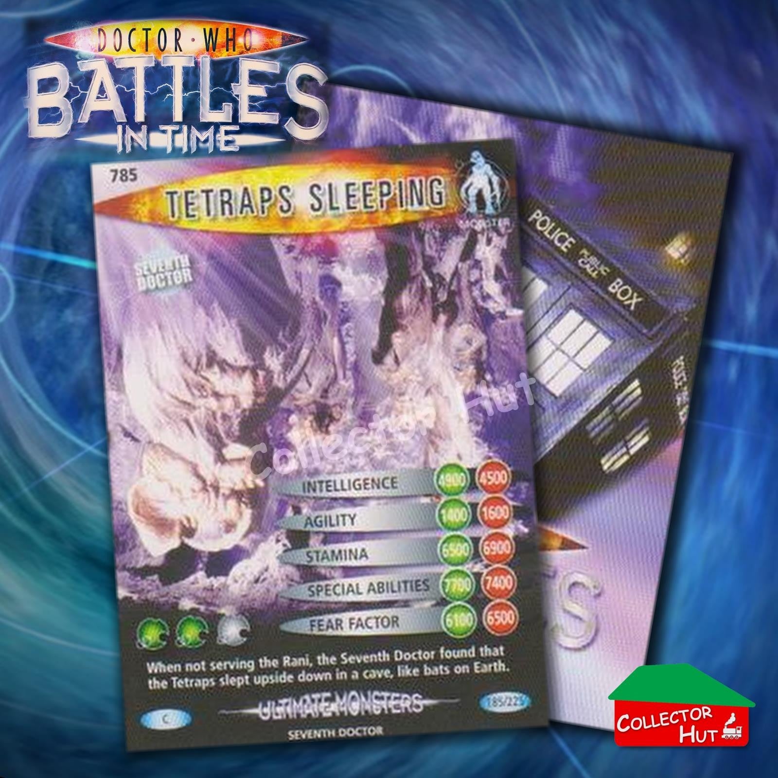 DOCTOR WHO Battles in Time #601-825 ULTIMATE MONSTERS RARE & COMMON Cards
