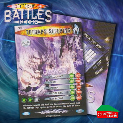 DOCTOR WHO Battles in Time #601-825 ULTIMATE MONSTERS RARE & COMMON Cards