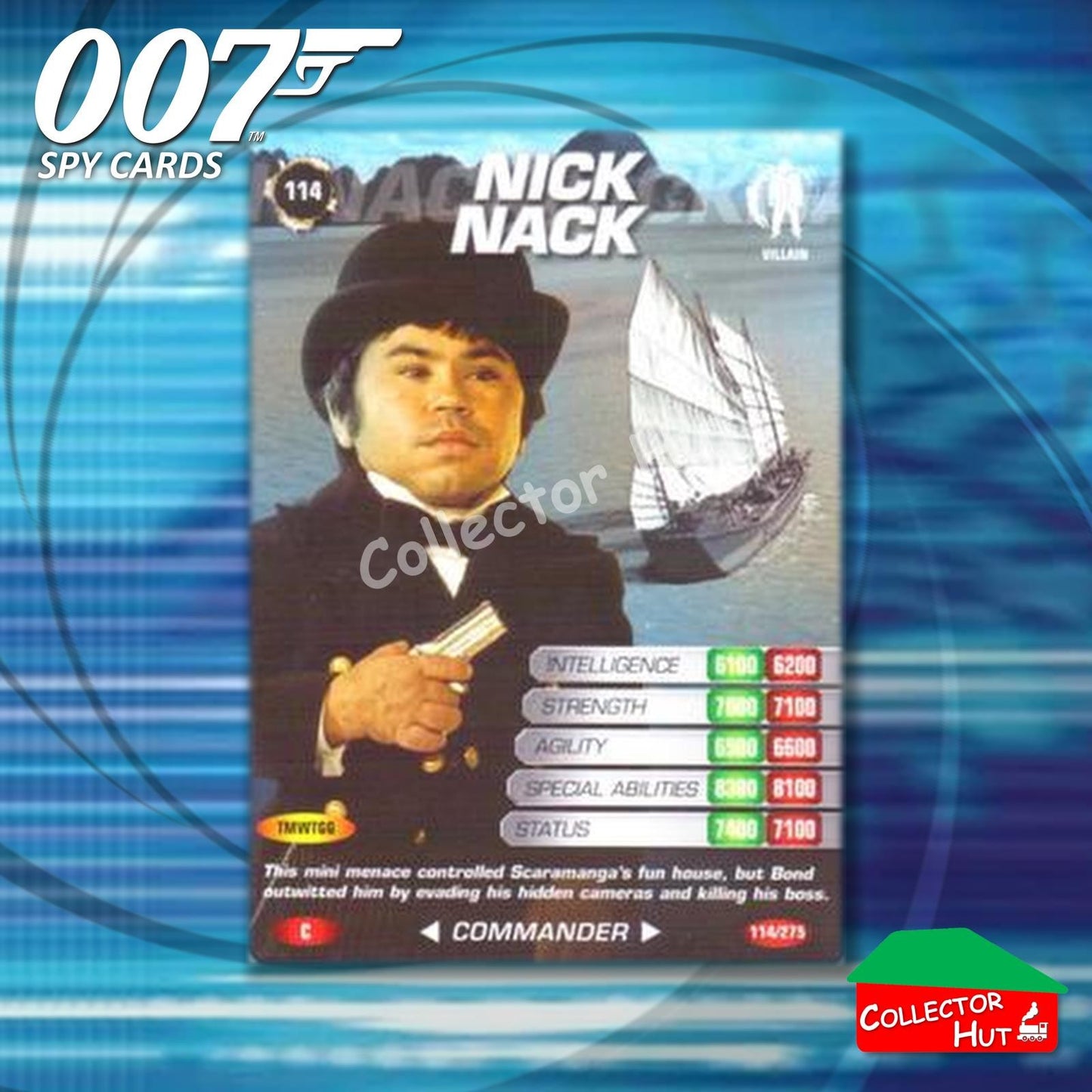 James Bond 007 Commander Spy Cards BASE COMMON YOU CHOOSE