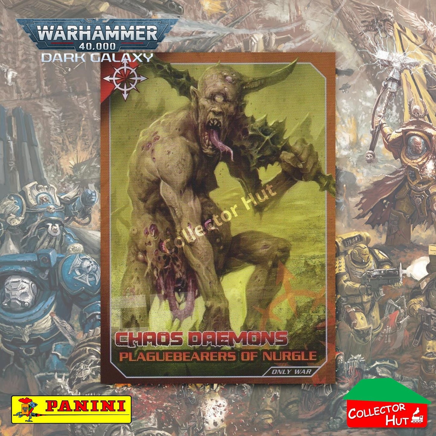 PANINI Warhammer 40,000 Dark Galaxy Only War Base Trading Cards #1-225