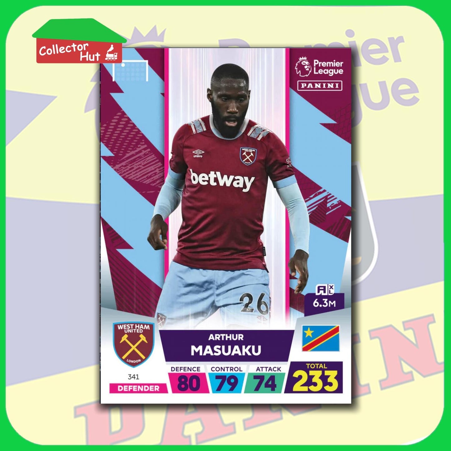 Panini Adrenalyn XL Premier League 2023 2022/23 Trading Cards #190 - #369