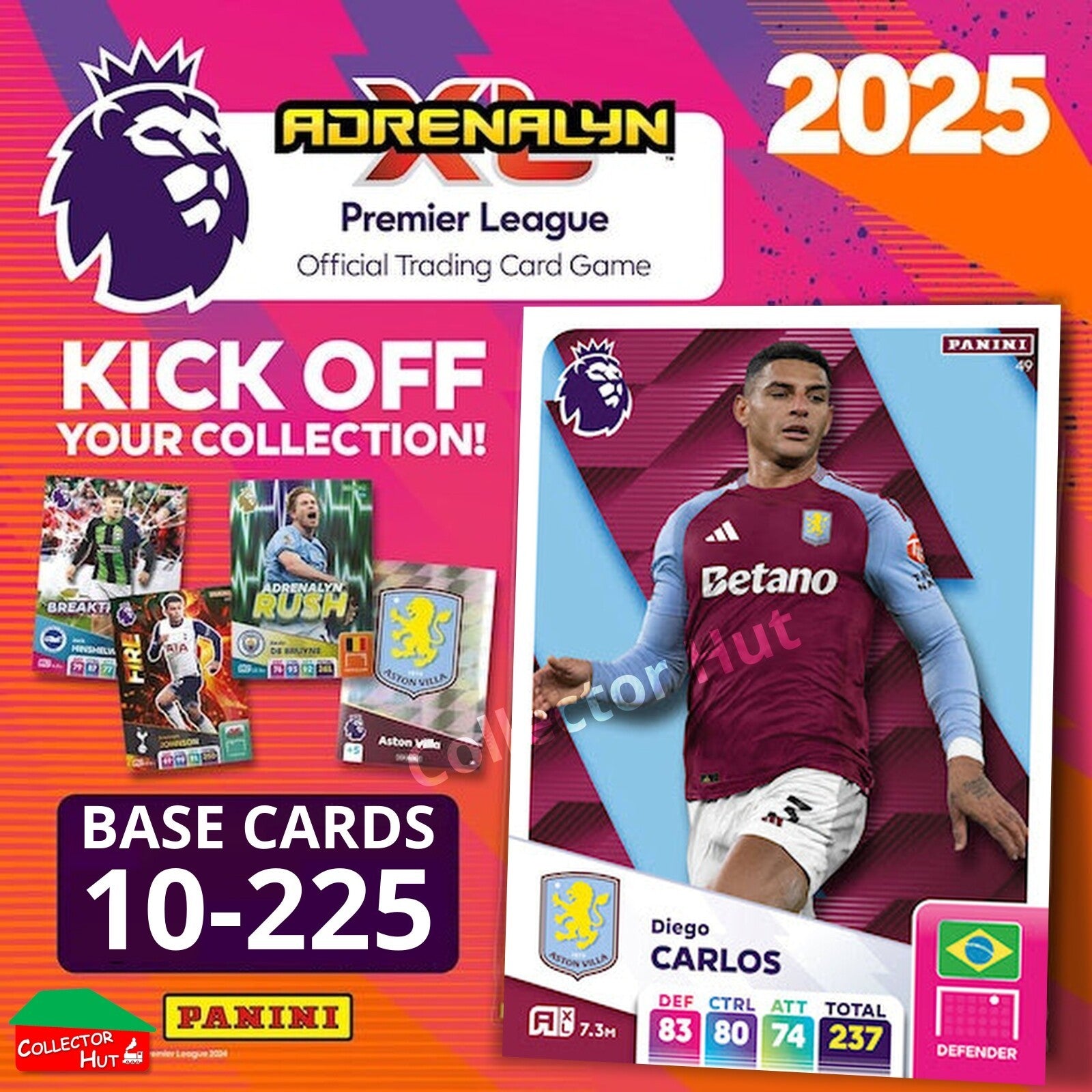 Panini Adrenalyn XL Premier League 2025 2024/25 Base & Foils #10-225