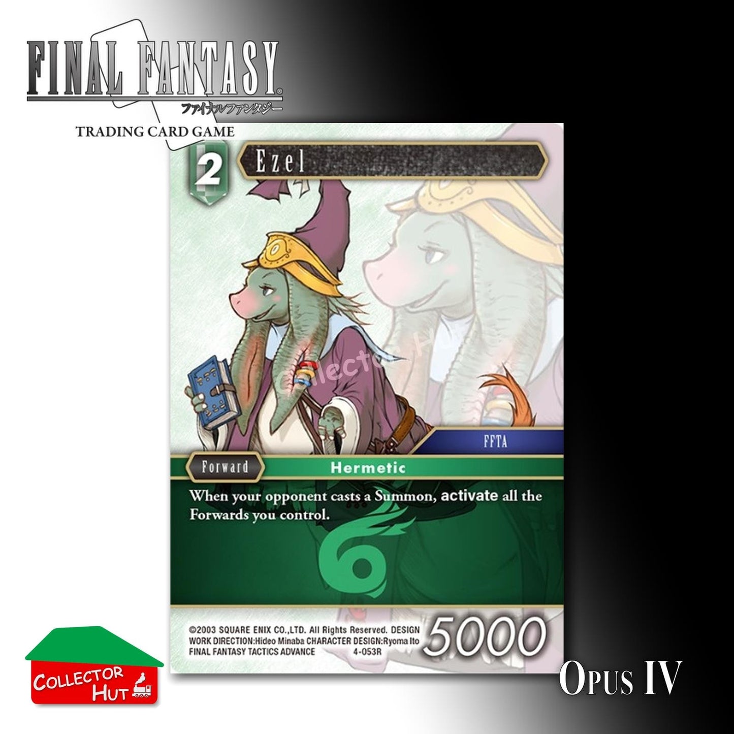 Final Fantasy Trading Card Game OPUS IV 4 FOIL CARDS You Choose