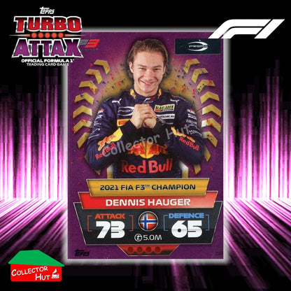 Topps Turbo Attax Formula 1 F1 2022 PINK GREEN RED Parallel Cards