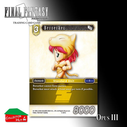 Final Fantasy Trading Card Game OPUS III 3 Singles You Choose