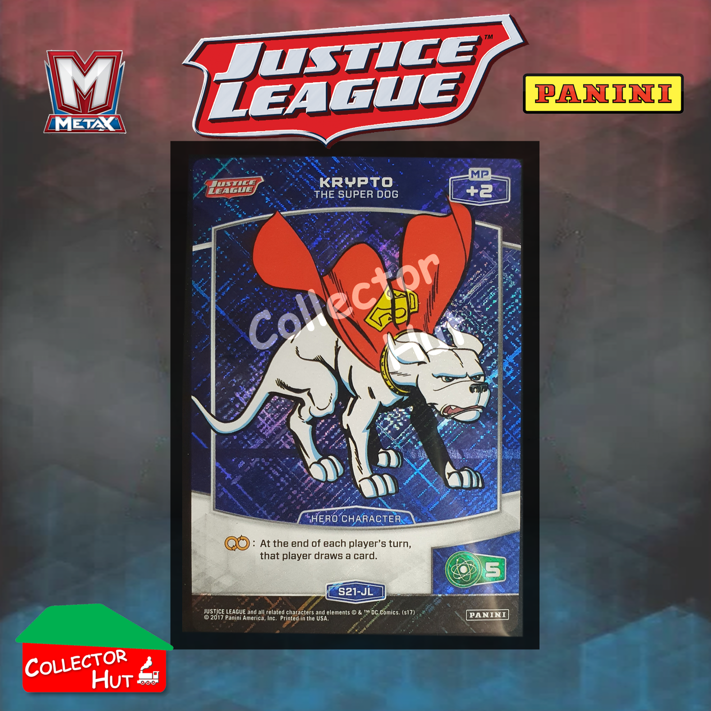 Panini MetaX DC Justice League Foil Cards S1-S72 Choose Your Card