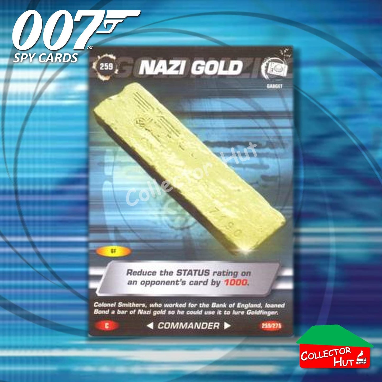James Bond 007 Commander Spy Cards BASE COMMON YOU CHOOSE