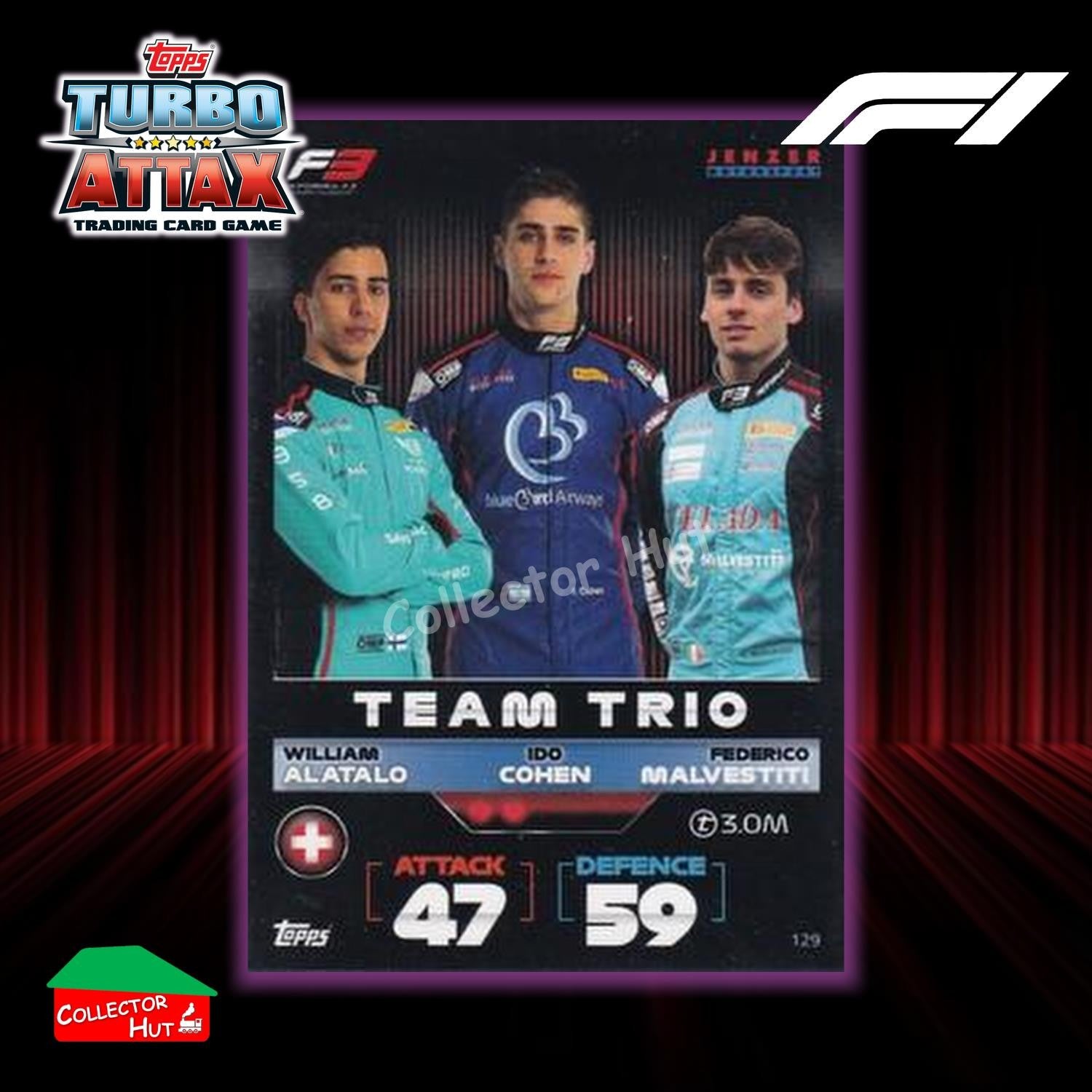 Topps Turbo Attax Formula 1 F1 2022 #1-131 Base Cards YOU CHOOSE