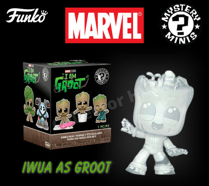 Funko Marvel Mystery Minis I am Groot Bobblehead Figures Guaridans of the Galaxy