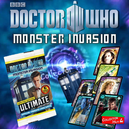 DOCTOR WHO Monster Invasion Trading Cards ULTIMATE 346-476 New Fresh & Sleeved