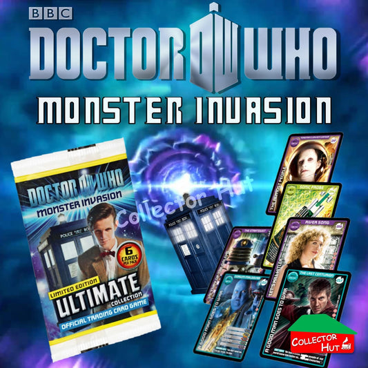 DOCTOR WHO Monster Invasion Trading Cards ULTIMATE 346-476 New Fresh & Sleeved
