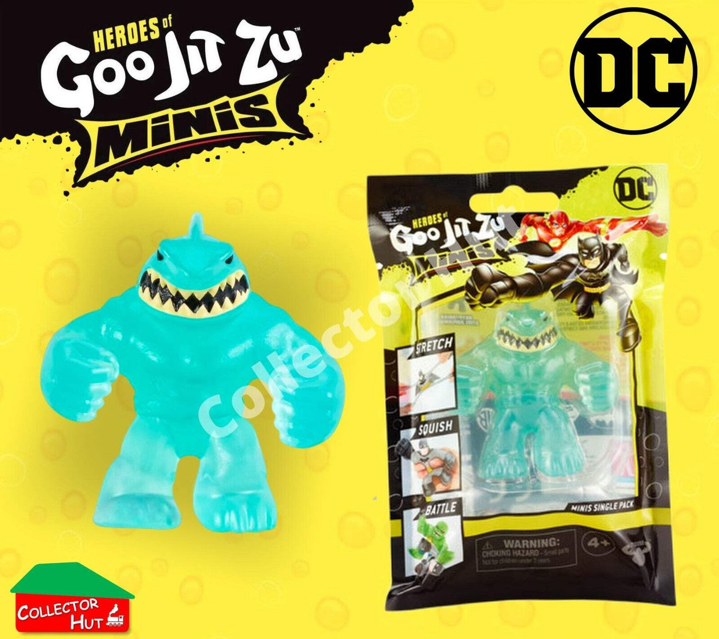 Heroes of Goo Jit Zu Minis DC Stretchy Sensory Toys to Collect!