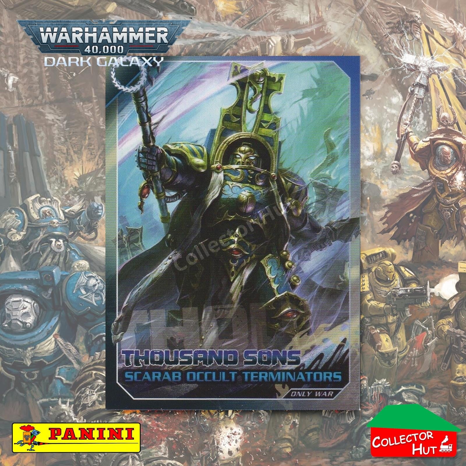 PANINI Warhammer 40,000 Dark Galaxy Only War Base Trading Cards #1-225