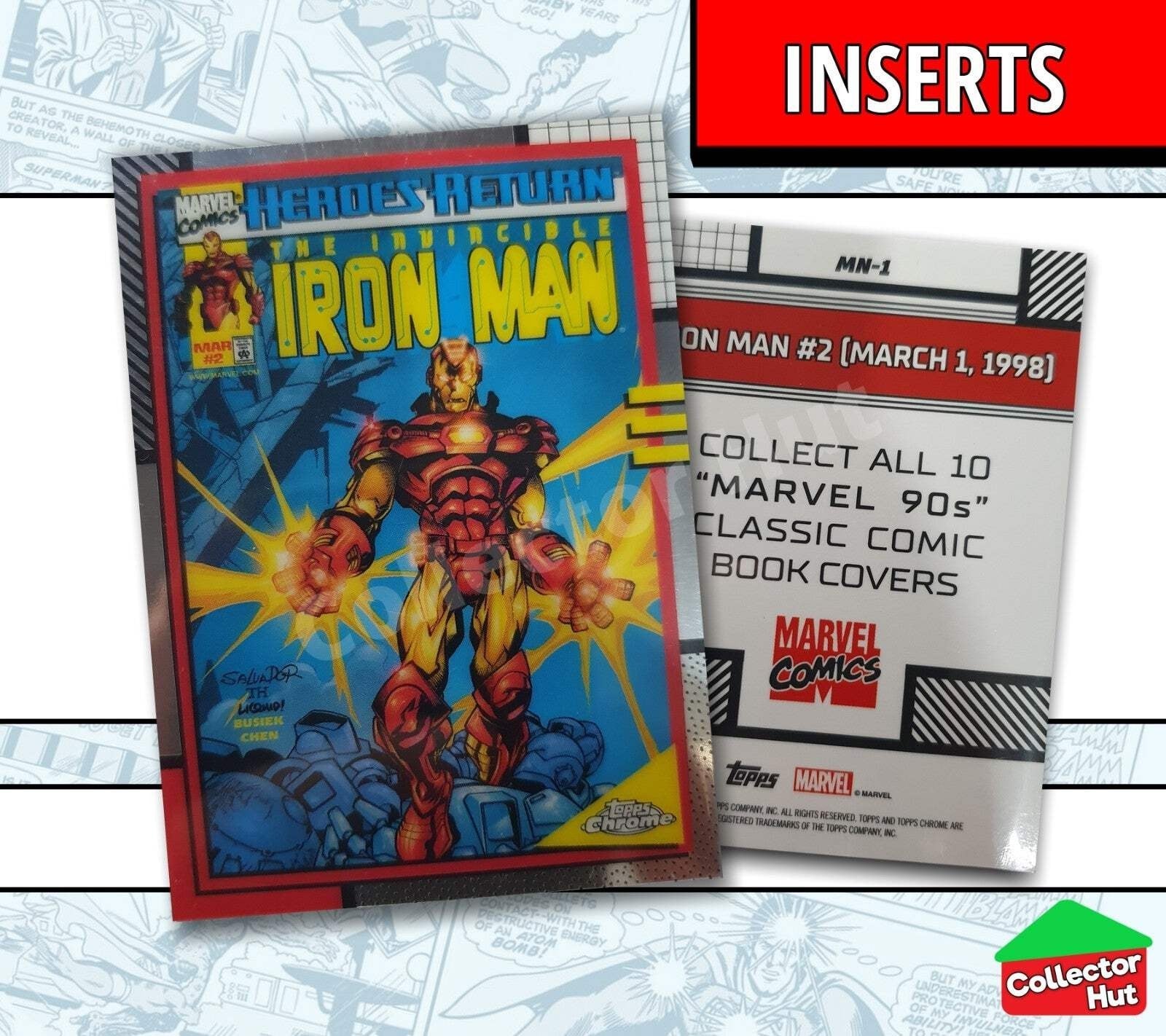 Marvel Topps Chrome 2024 INSERT Card Collection YOU CHOOSE