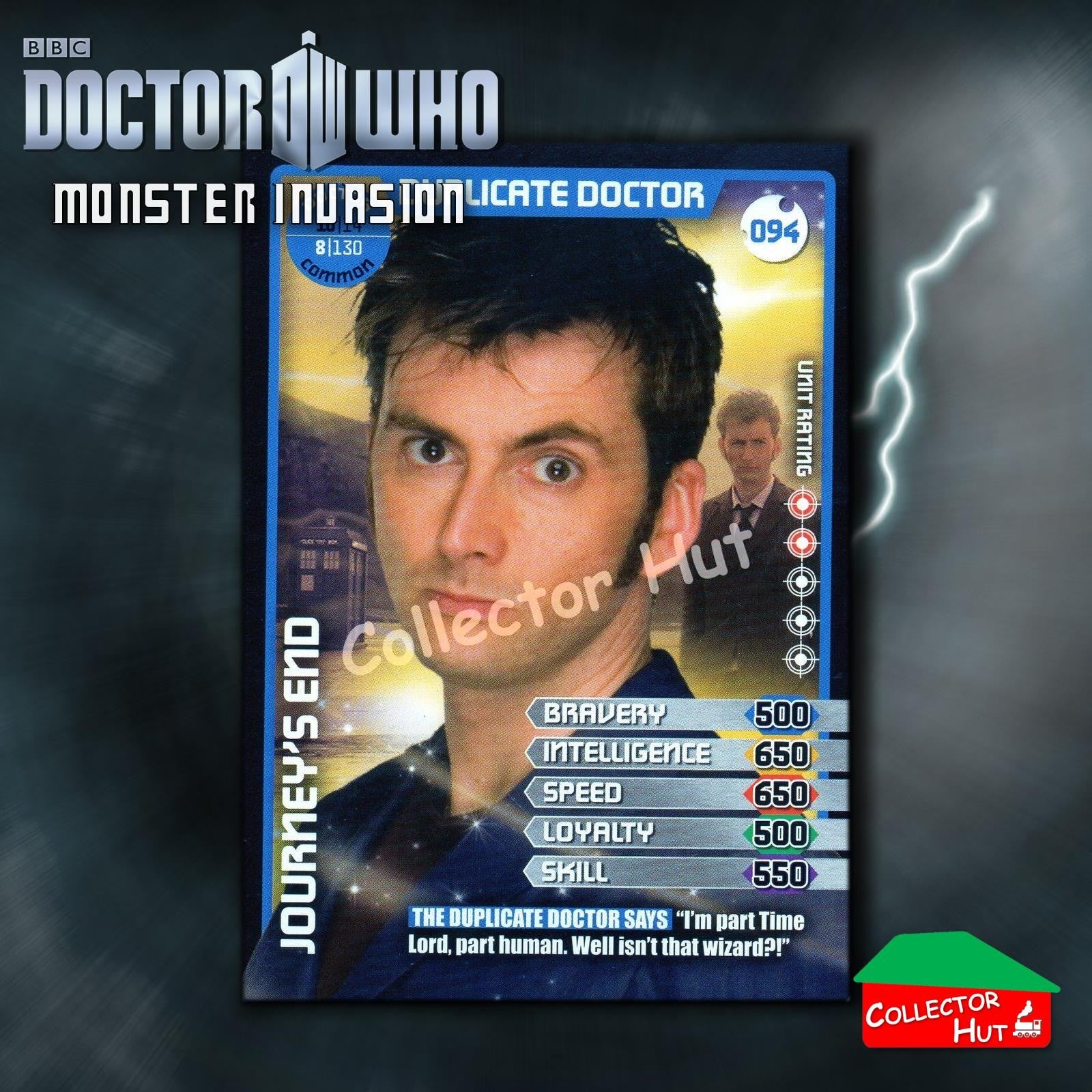 DOCTOR WHO Monster Invasion Trading Cards Base 1-165 New Fresh & Sleeved