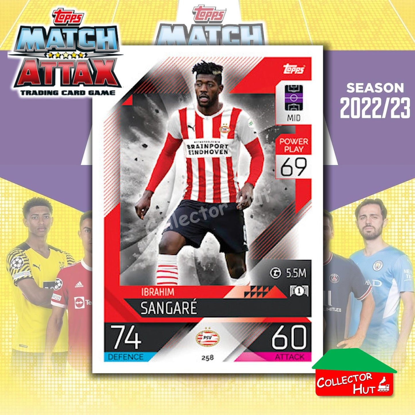 Topps Match Attax Europa Champions League 2022/23 TCG Trading Cards Base 190-387