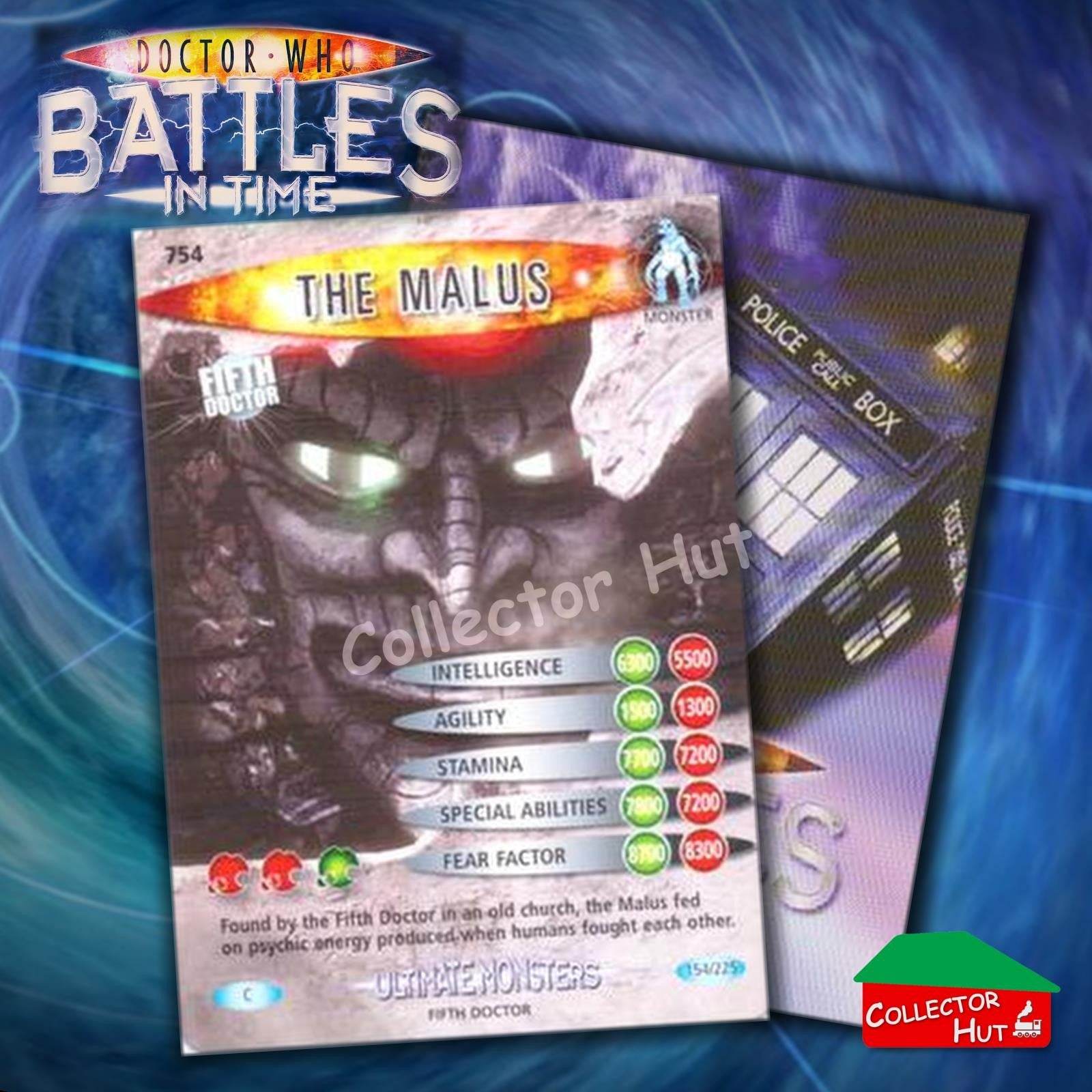 DOCTOR WHO Battles in Time #601-825 ULTIMATE MONSTERS RARE & COMMON Cards