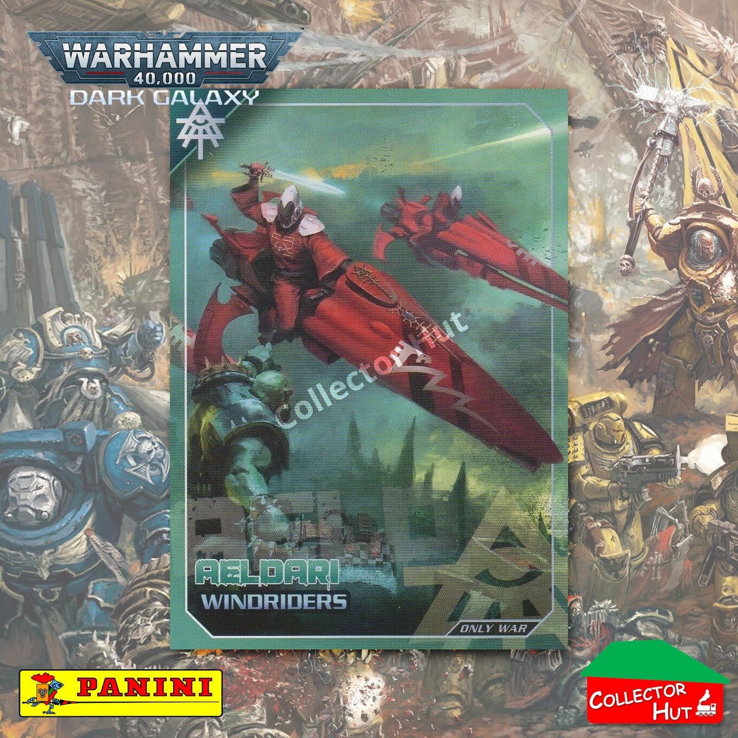 PANINI Warhammer 40,000 Dark Galaxy Only War Base Trading Cards #1-225