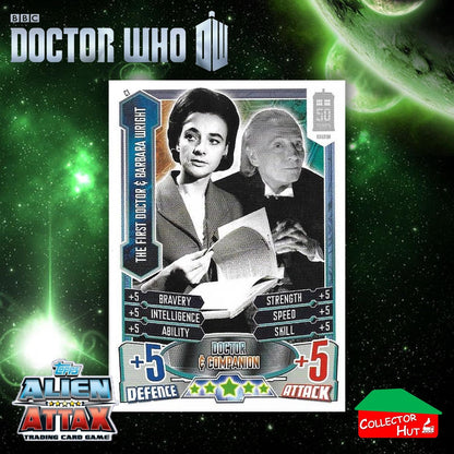 Topps Doctor Who Alien Attax 50th Anniversary Edition Companion Timeless Cards