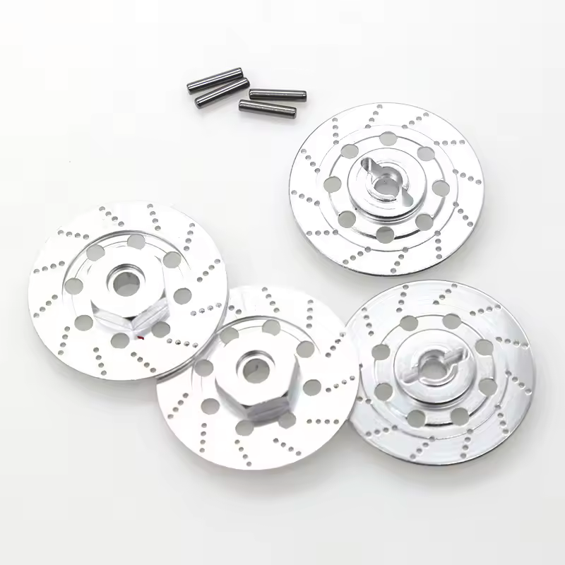 RC Metal Brake Disc Set 1:!2 1:10 1:8 Scale Car Truck Model 12mm Hub