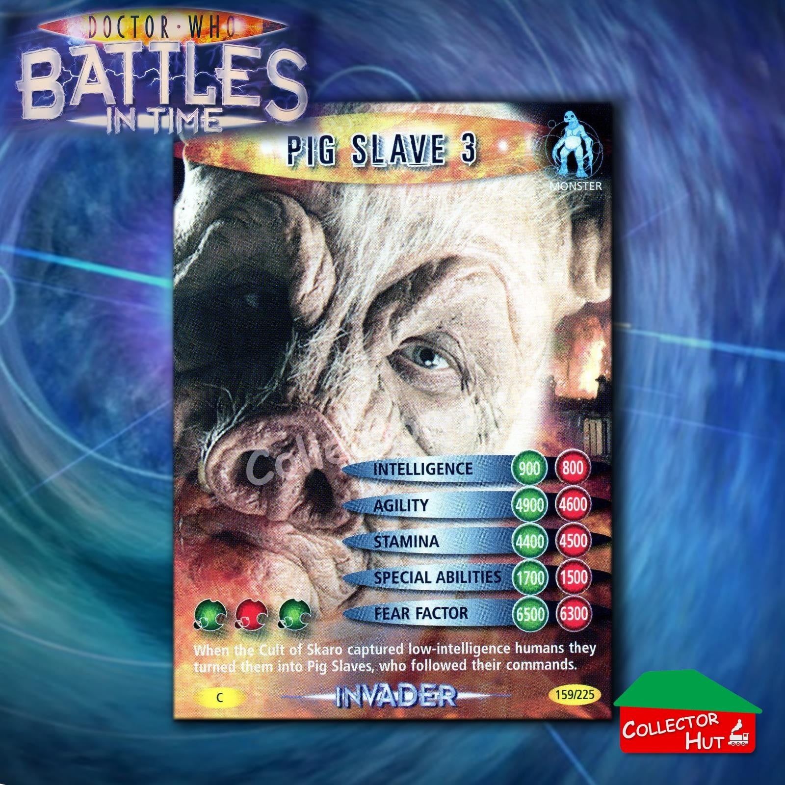 DOCTOR WHO Battles in Time #376-600 INVADER RARE & COMMON CARDS YOU CHOOSE