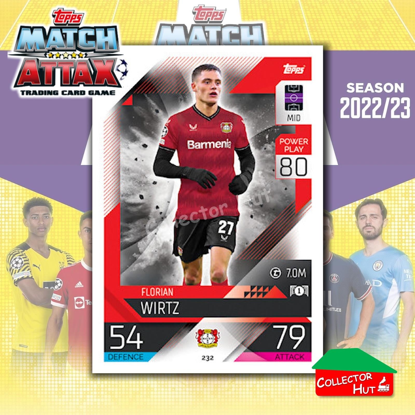 Topps Match Attax Europa Champions League 2022/23 TCG Trading Cards Base 190-387