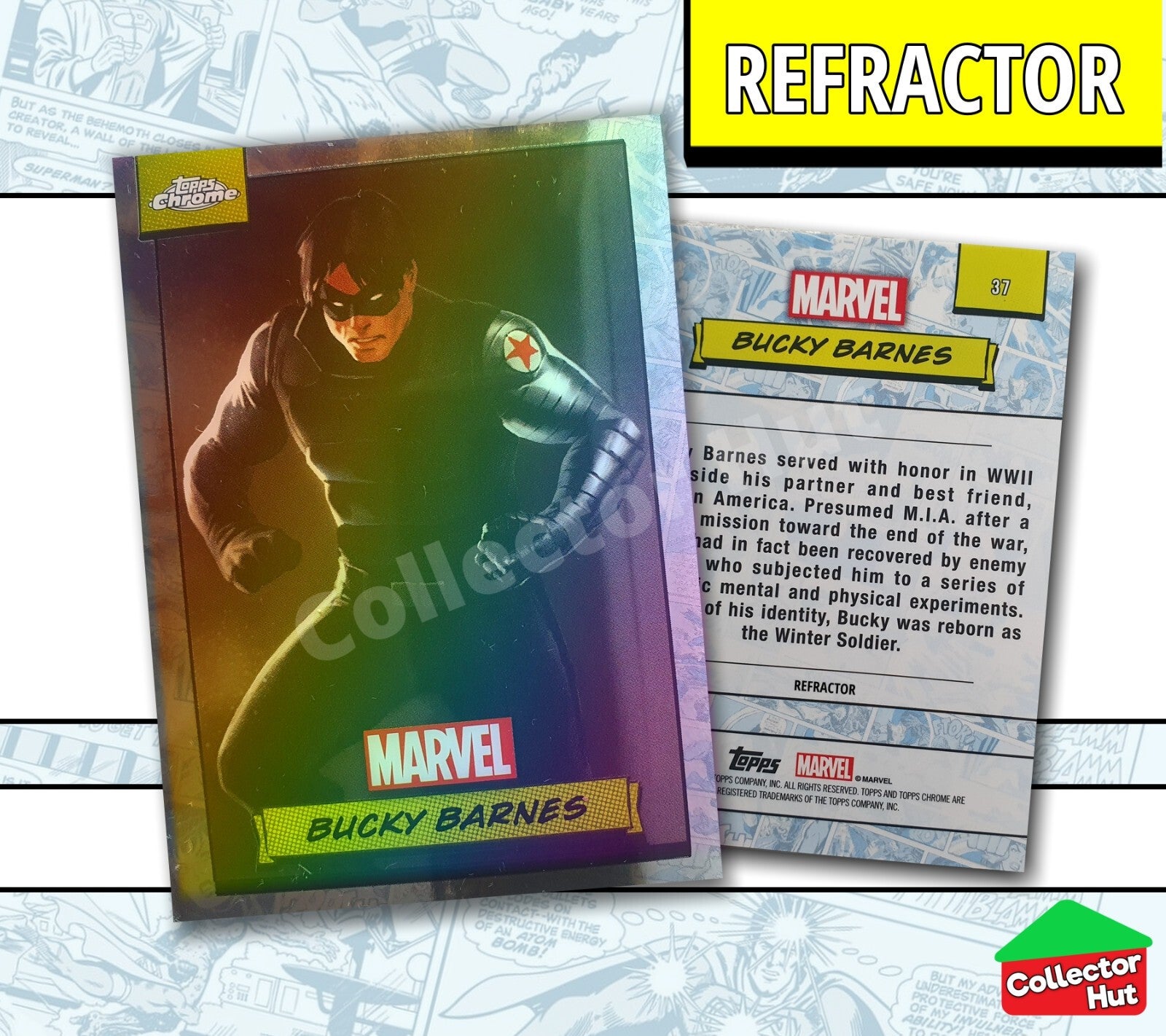 Marvel Topps Chrome 2024 REFRACTOR Card Collection YOU CHOOSE