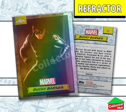 Marvel Topps Chrome 2024 REFRACTOR Card Collection YOU CHOOSE