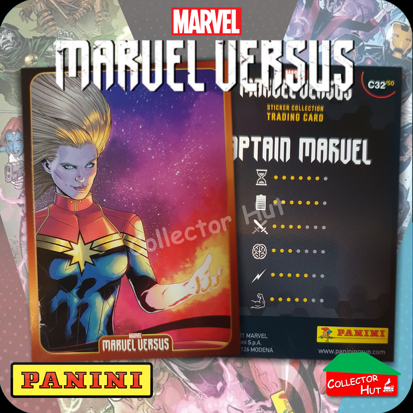 Panini Marvel Versus 2022 Series Trading Cards 1-50 NEW FRESH You Choose