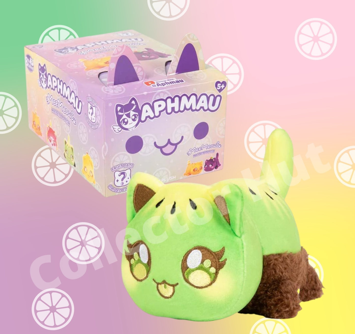 Aphmau MeeMeows Mystery 6" Plush Toys FRUITS Collection IDENTIFIED You Choose