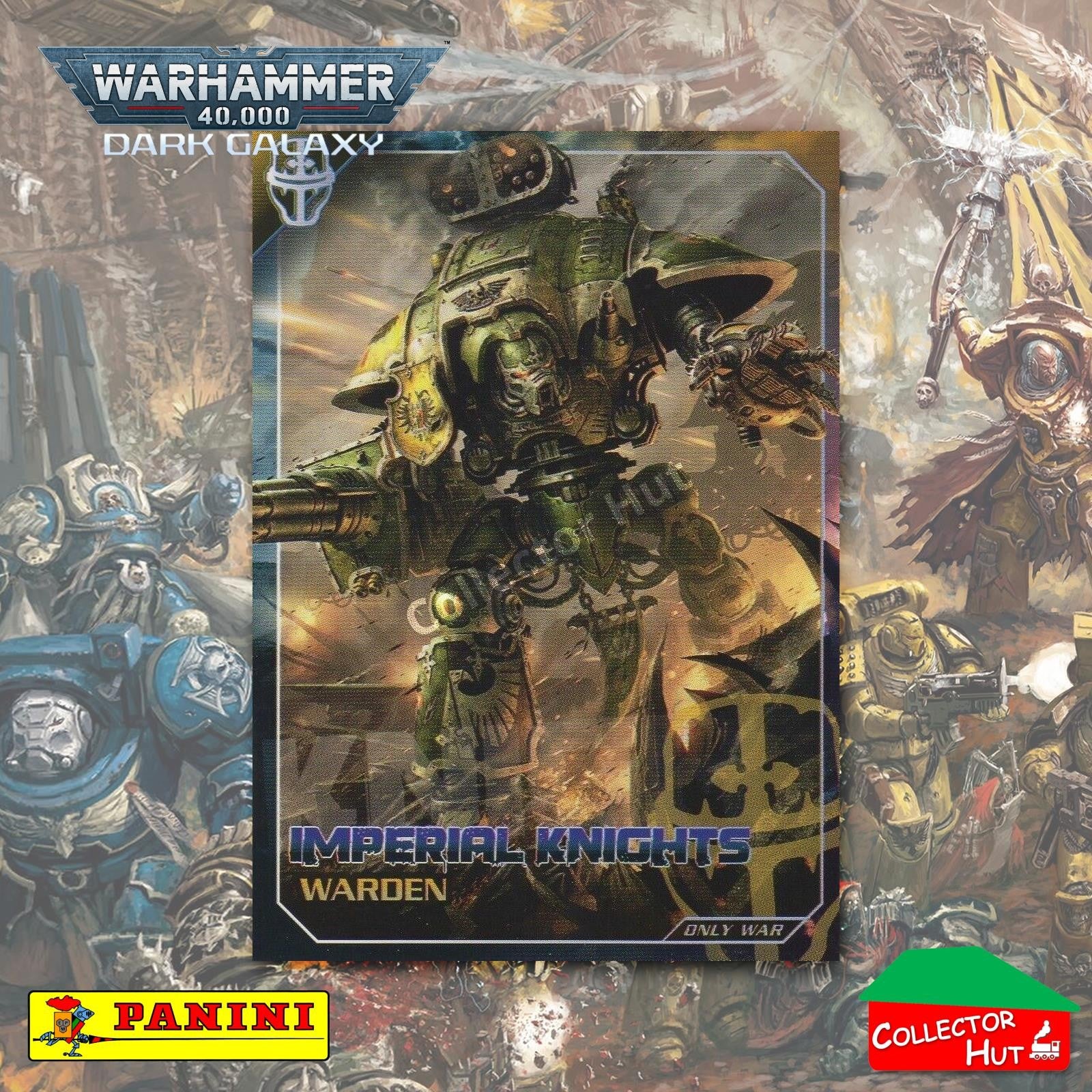 PANINI Warhammer 40,000 Dark Galaxy Only War Base Trading Cards #1-225